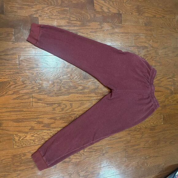 Adidas Men's Burgundy and Red Joggers-tracksuits - Picture 3 of 5